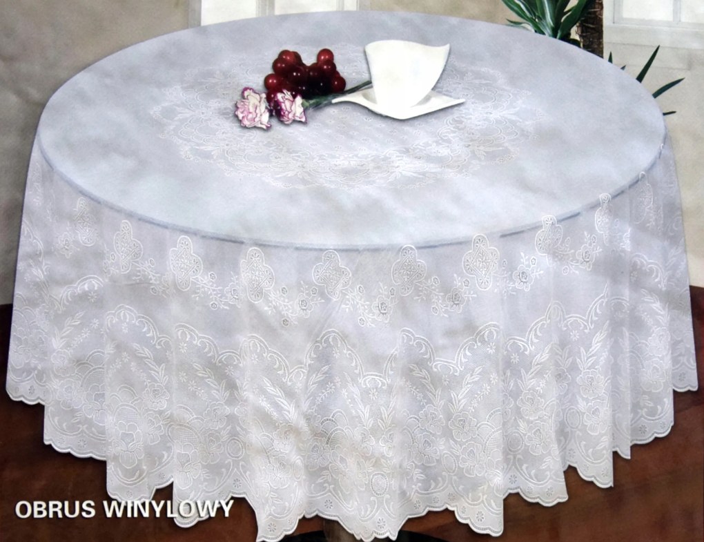 Abrosz Vinil Csipke Fehér