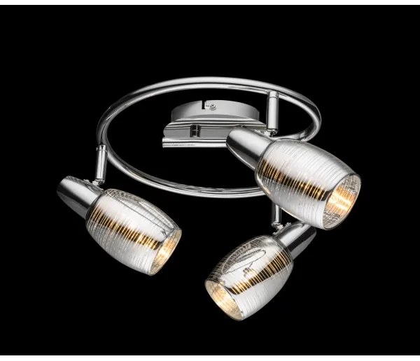 Globo 54986-3 - Spotlámpa CARSON 3xE14/40W/230V