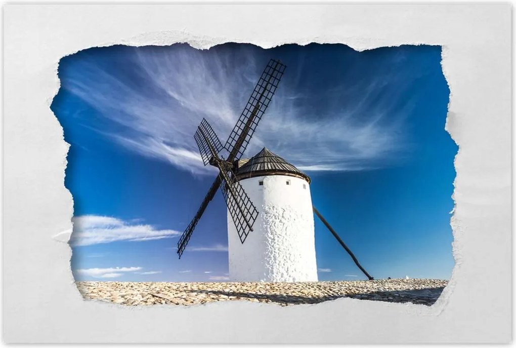 Poszterek 90x60 Szélhajtású malom