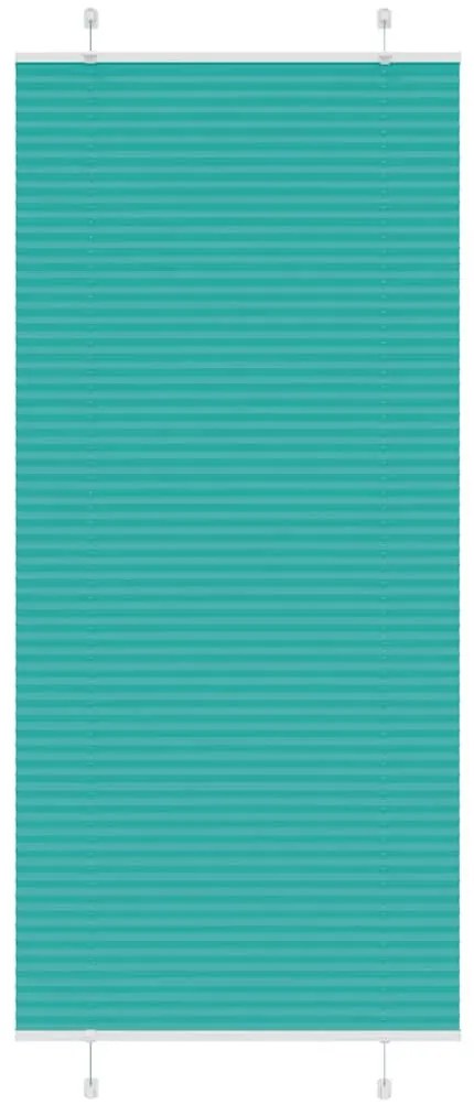 pliszírozott redőny Benzinzöld 90x200 cm szövetszélesség