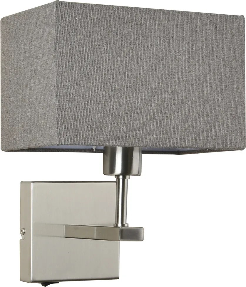 Italux NORTE WL-1122-1-A-SN-RC-GR Fali lámpa 1x60W/E27 IP20