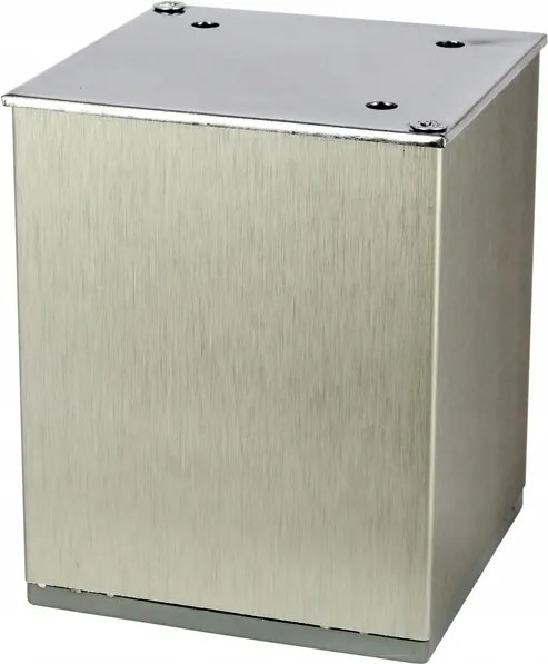 Lábtartó Bútorláb H100 10 CM Szögletes 80x80 Masszív Inox Wkr