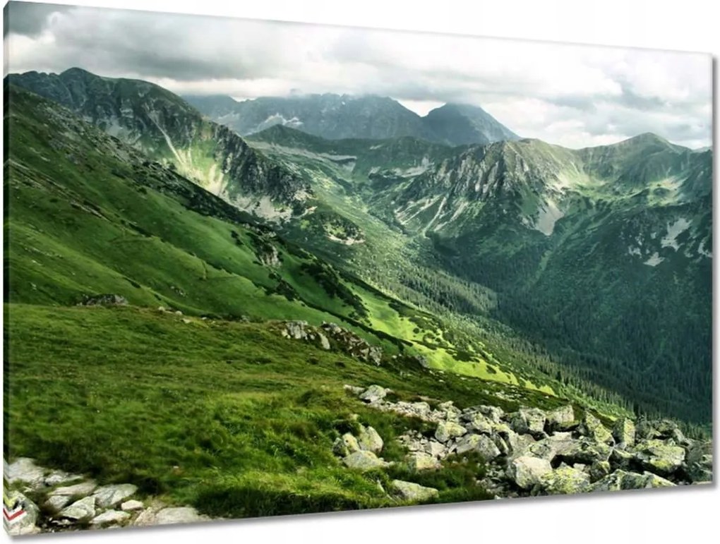 Képek 120x80 Tátra Lengyel hegyek Kilátás