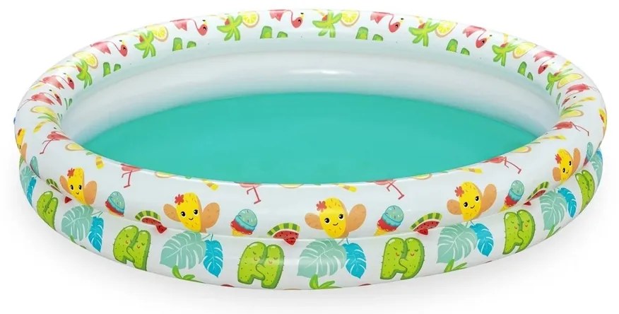 Bestway felfújható szett - medence 122 cm,úszógumik 46 cm, labda 27 cm