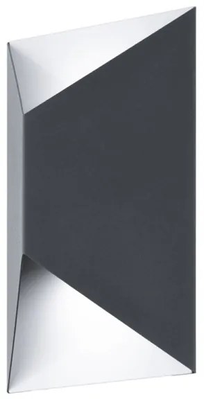 Eglo 93994 - LED-es kültéri lámpa Predazzo 2xLED/2,5 W/230V