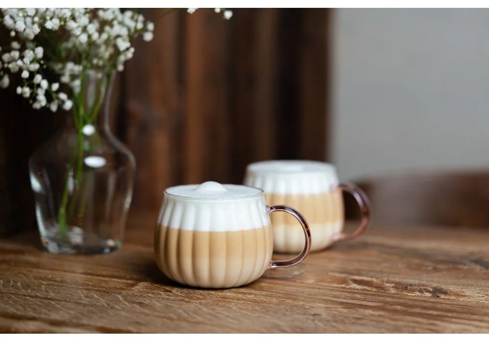 Bögre szett cappucinóhoz, 2 db-os 350 ml Tulip – Vialli Design