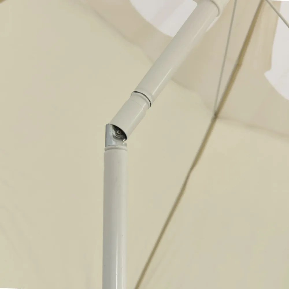 homoksárga strandnapernyő 300 cm