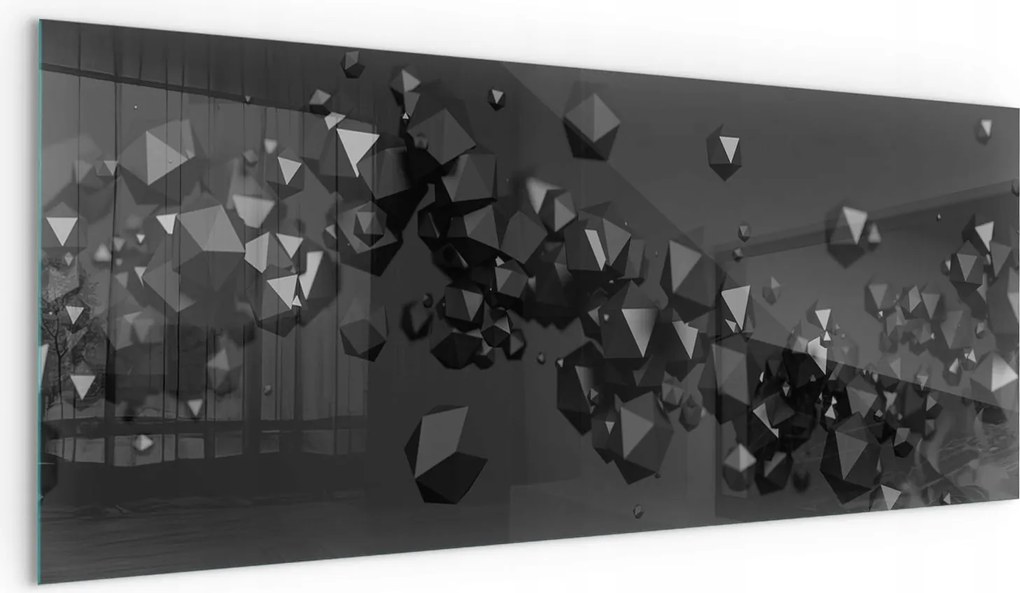 Üveg alátét Szélvédő Kandalló Alátét Kályha Absztrakt felhő