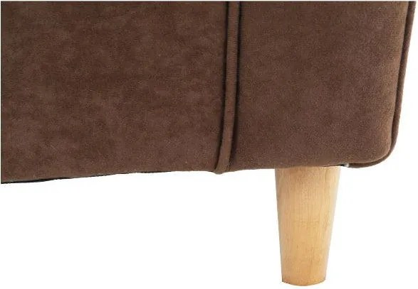 Fotel + puff, barna, ASTRID