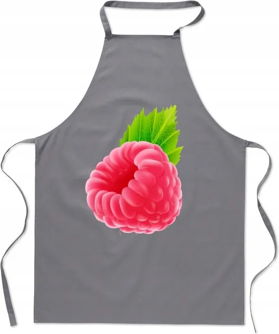 Konyhai Kötény Divatos Nyomott Mintás Gyümölcs Málna