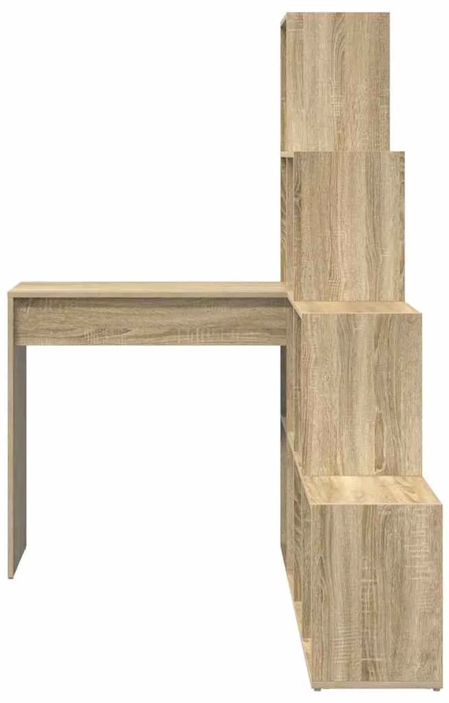 Sarokíróasztal sonoma tölgy 101,5 x 149,5 x 149,5 cm Faanyag