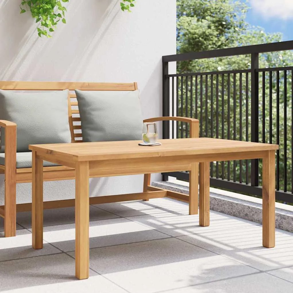 Dohányzóasztal Barna 110 x 55 x 45 cm Tömör tíkfa