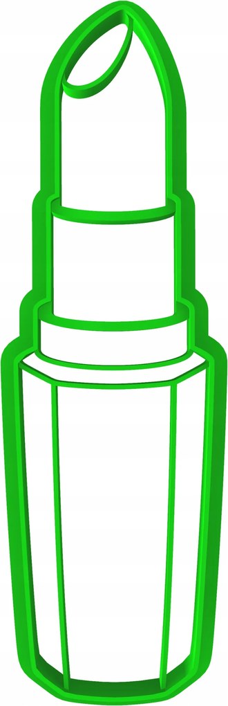 Forma Lyukasztó Mézeskalács keksz kiszúró Szépségszalon Ajakrúzs 12cm