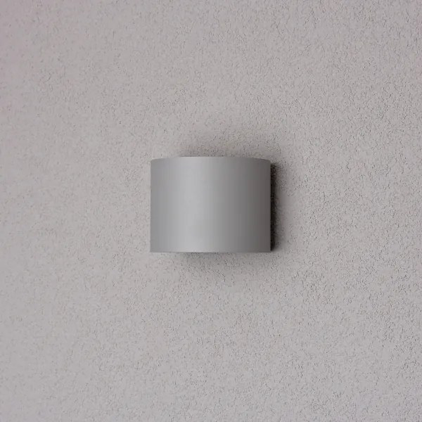 BRILAGI - LED Kültéri fali lámpa RONDO LED/6W/230V szürke IP54