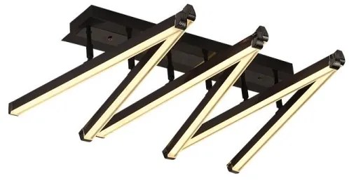 LED Dimmelhető felületre szerelhető csillár LED/75W/230V 3000-6500K + távirányítás