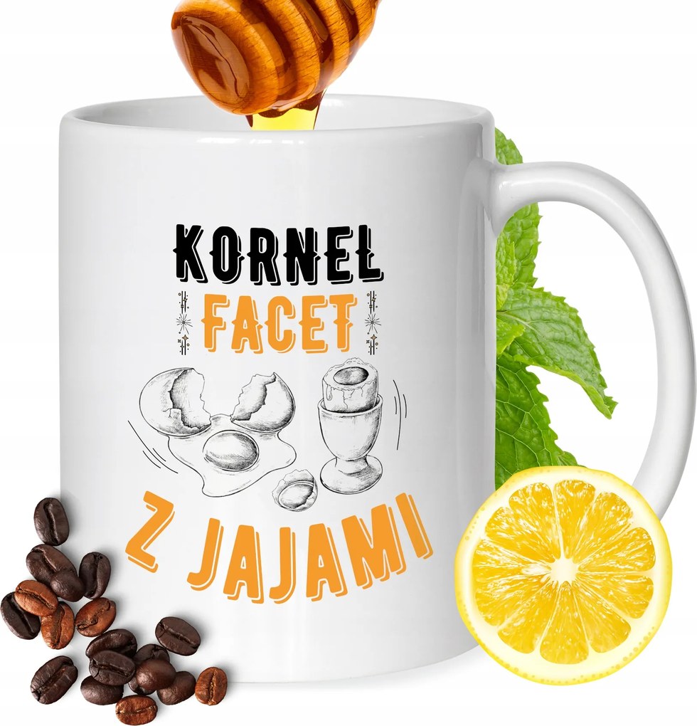 Bögre Kornél Férj Barátjának Ajándék Nyomtatott Fehér 330ml