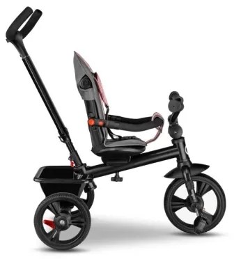 Lionelo - HAARI gyermek tricikli rózsaszín/szürke