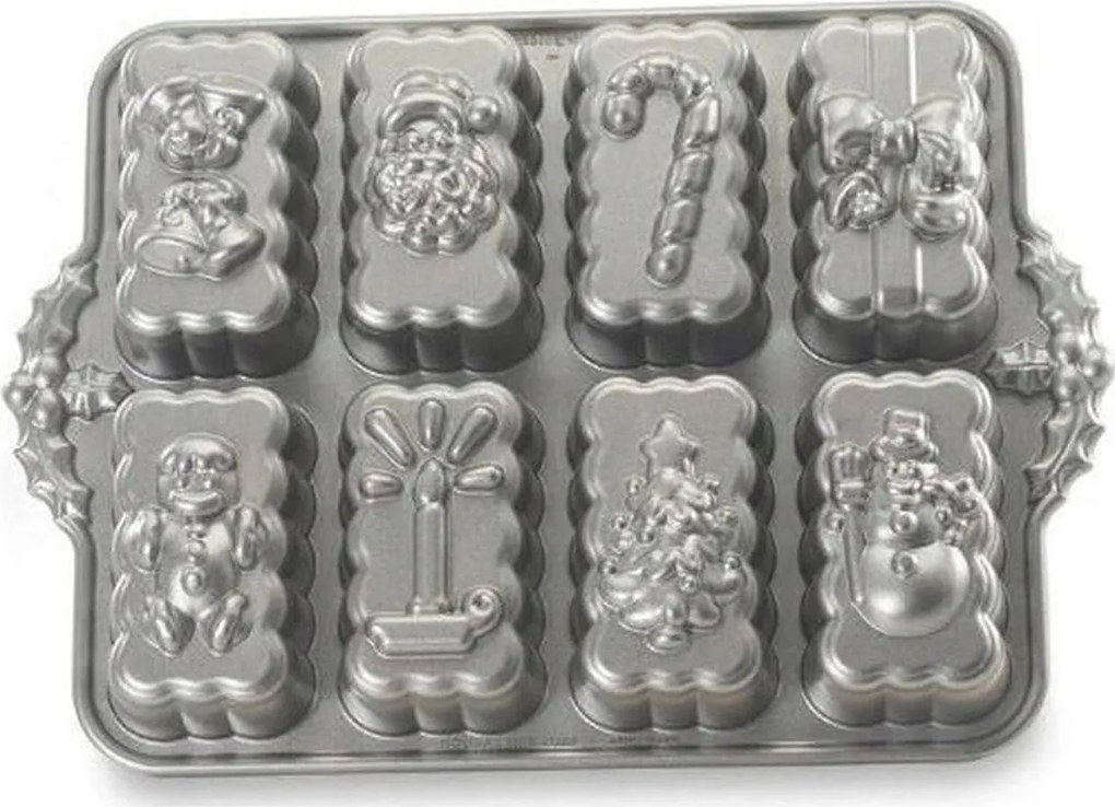 8 csészés tortaforma, karácsonyi