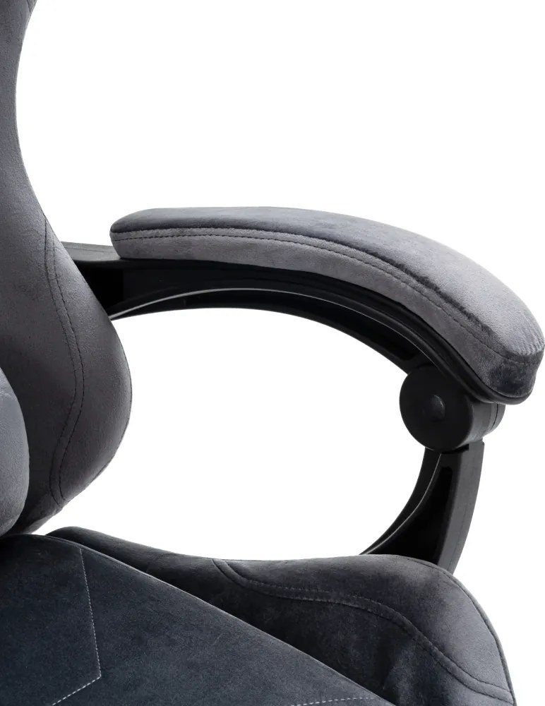 Irodai/gamer szék, szürke, LOPES