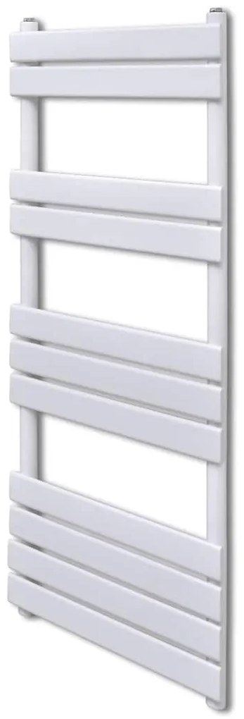 vidaXL Fürdőszobai egyenes törölközőradiátor központi fűtéssel 600 x 1200 mm