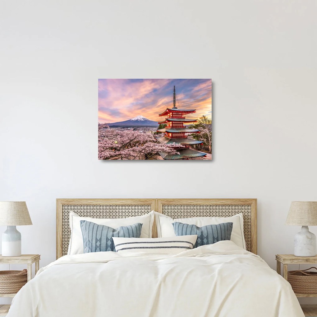 Üveg kép - Fuji (70x50 cm)