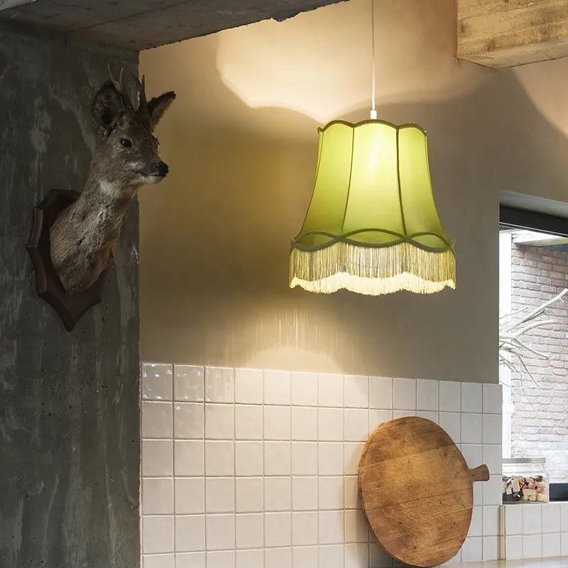 Retro lógólámpa zöld 45 cm - Granny