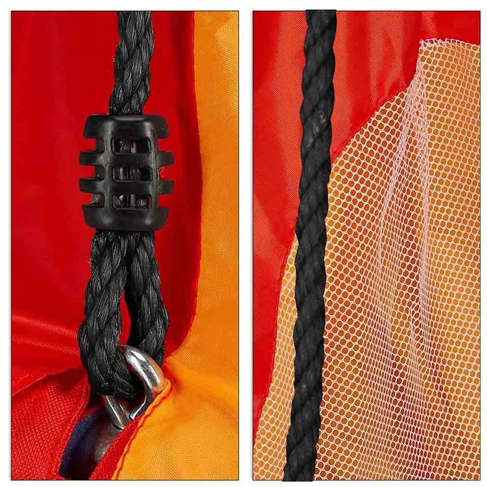 Fészekhinta-110 cm-es-piros-sátorral