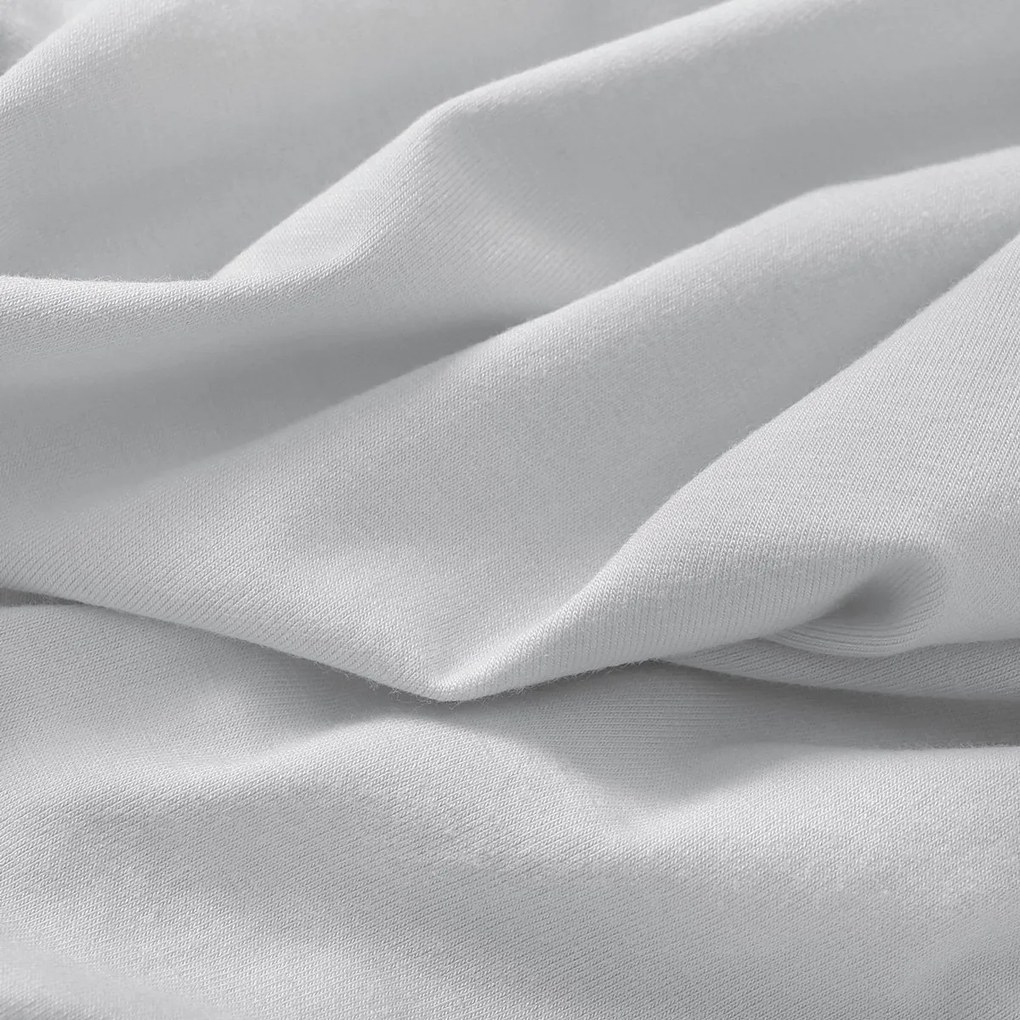 Goldea bambusz gumis lepedő - világosszürke 160 x 200 cm