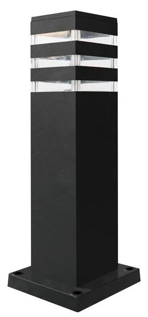 Polux Kültéri lámpa TEKSAS 1xE27/12W/230V IP44 44 cm antracit SA1550