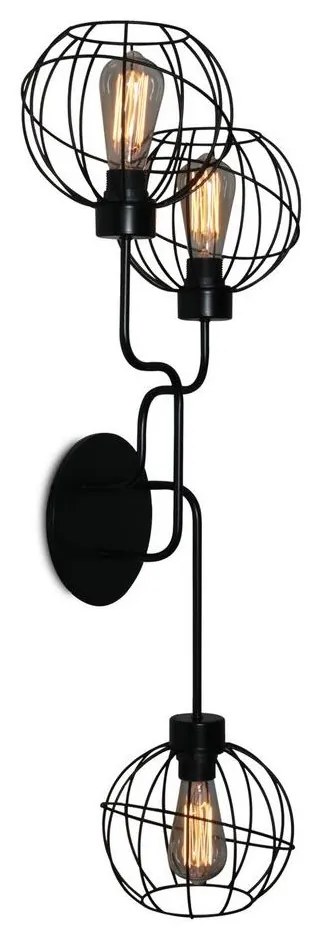 Fali lámpa ELECTRICO 3xE27/60W/230V