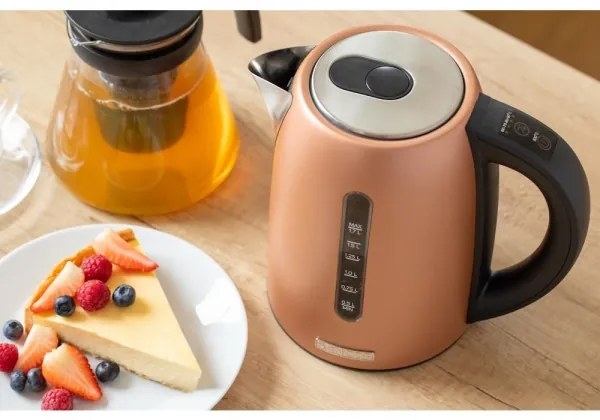 Sencor - Gyorsforraló hőmérséklet-szabályozással, 1,7 l, 2150 W/230 V, réz