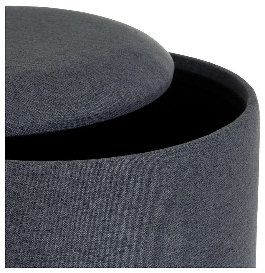 Sötétszürke puff szett 2 db-os – Casa Selección