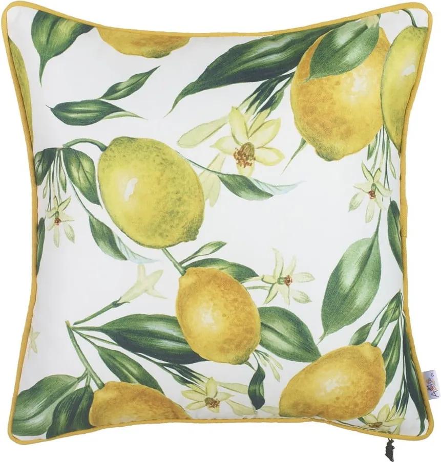 Lemon Pattern párnahuzat, 43 x 43 cm - Mike & Co. NEW YORK