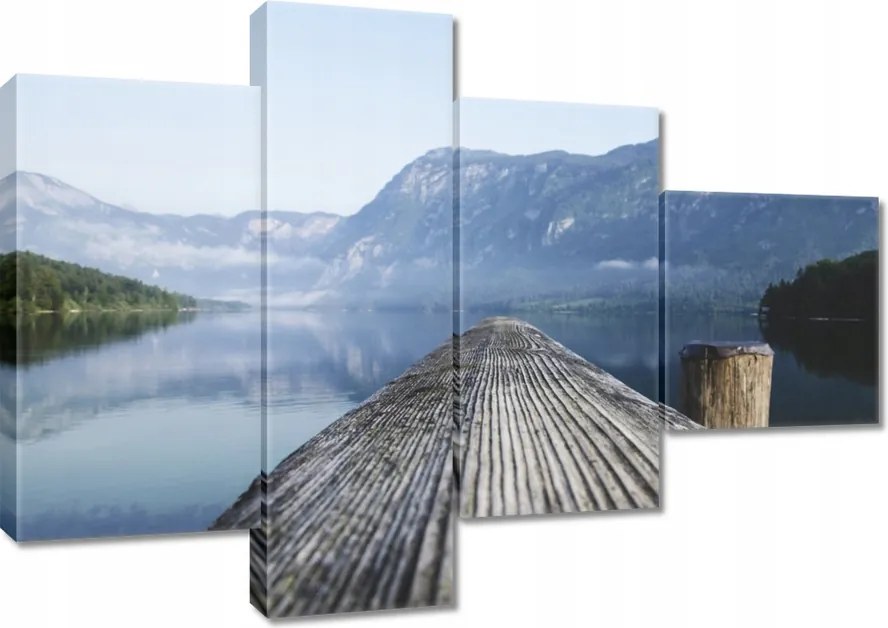 Vászonkép 100x70 Hegyi kilátás