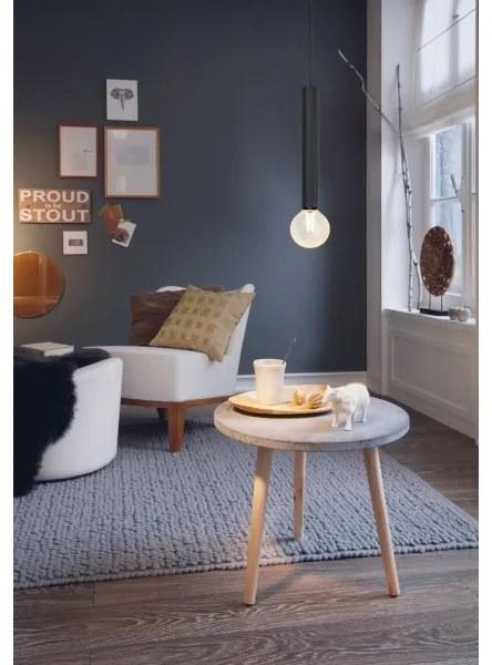 Eglo 98056 - Csillár zsinóron CORTENOVA 1xE27/60W/230V