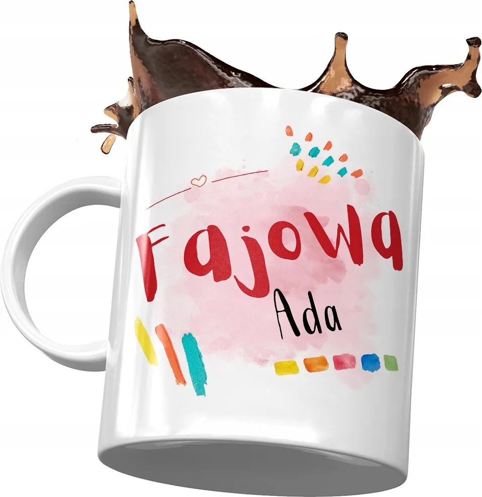 Bögre Ady Feleség Barátnő Ajándék Nyomtatott Fotóval