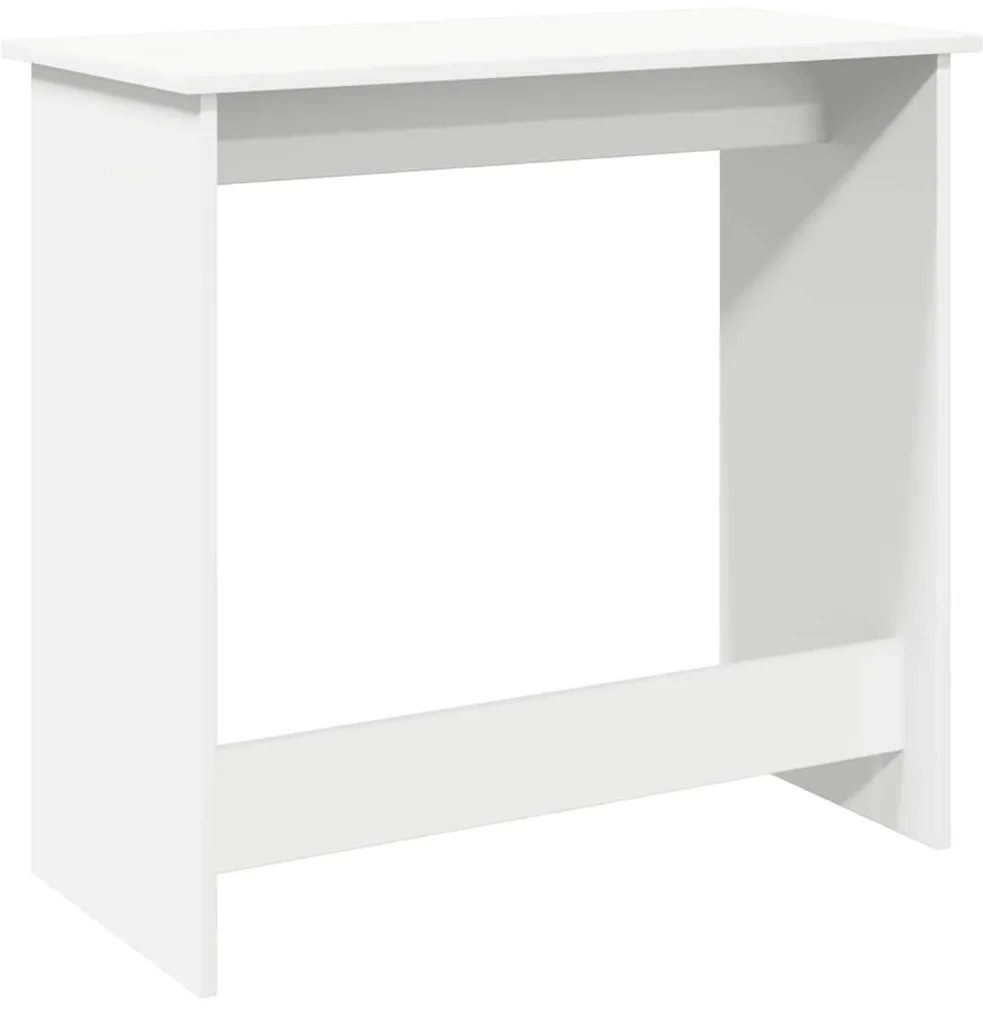 fehér forgácslap íróasztal 80 x 40 x 75 cm