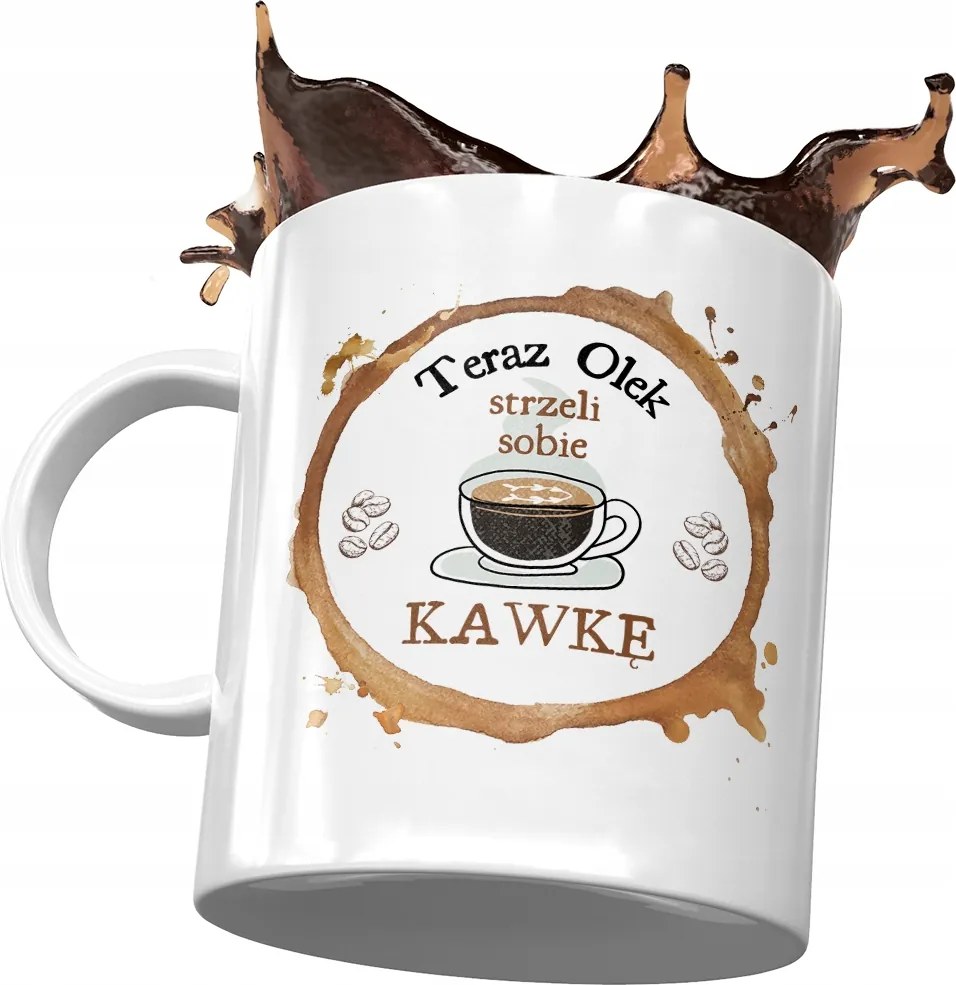 Bögre Alekszandr Olek Kollégáknak Ajándék Nyomtatott Fotóval