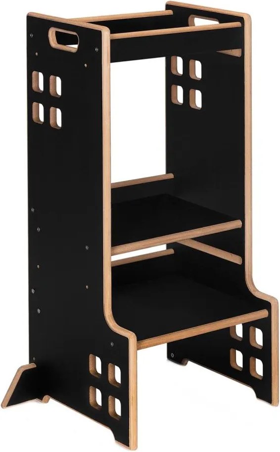 Lionelo - CASS Tanulótorony Fekete Onyx