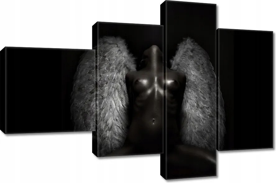 Vászonkép 100x70 Angyali női akt