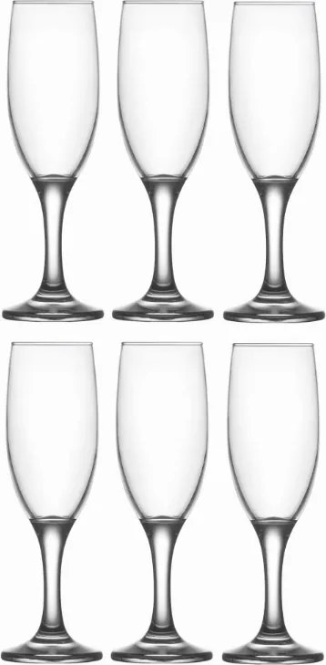 Lav Misket Pohár szett 6 db pezsgős pohár 6 x 180 ml