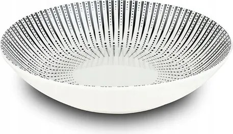 Porcelán mélytányér Írisz 20 cm