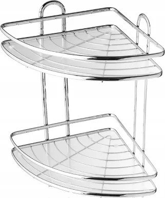 Fürdőszobai Sarokpolc Zuhanyhoz 2 Szintes