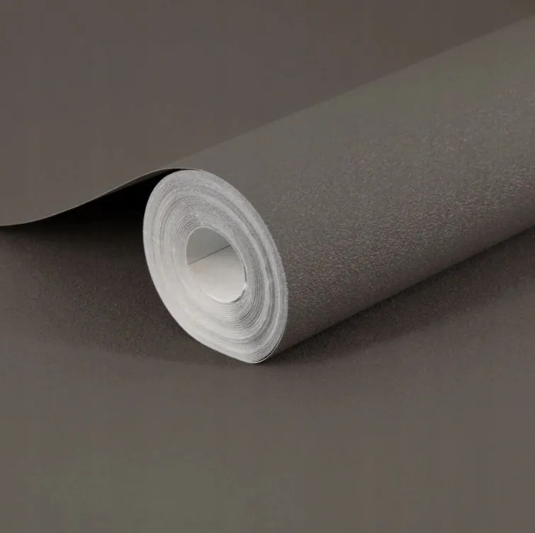 DecoMode vinil tapéta sima antracit 10,05x0,52 m