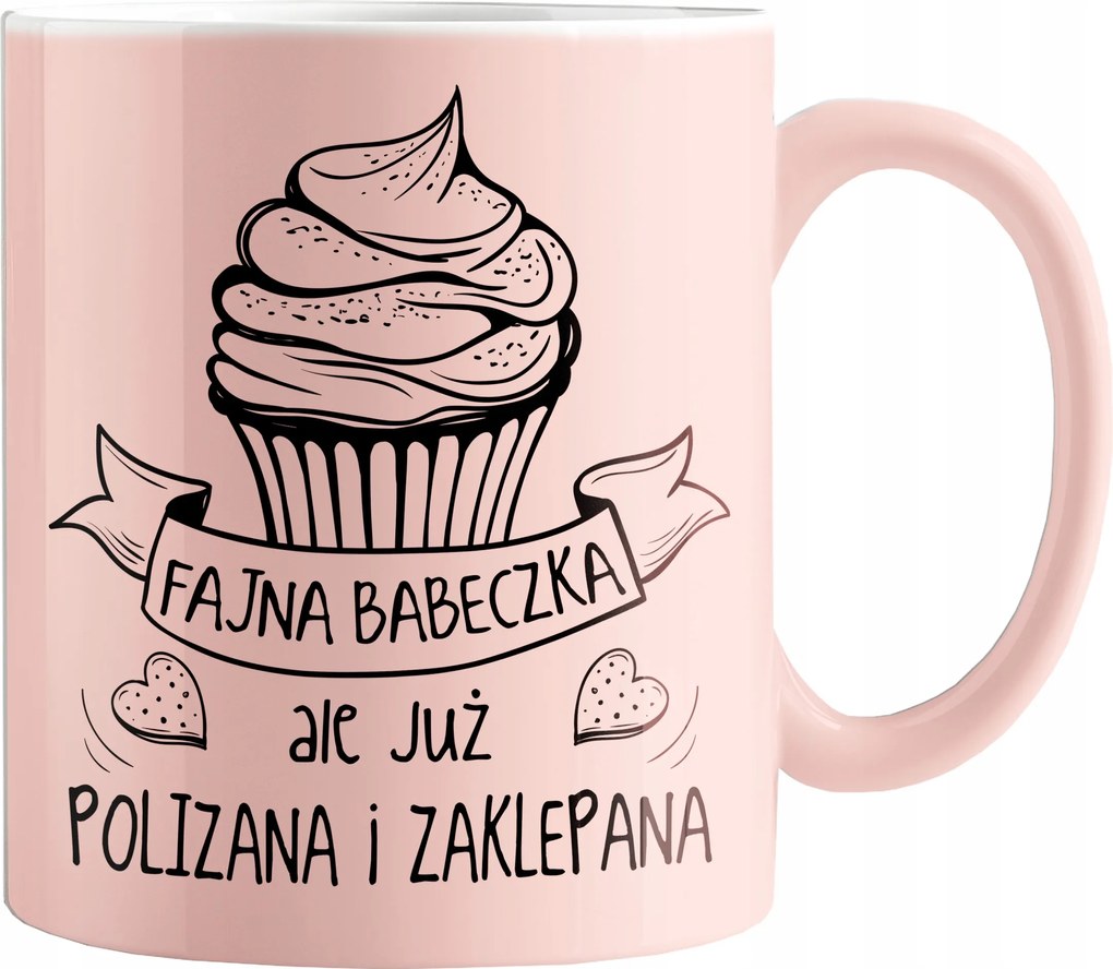 Bögre Vagány Muffin Ajándék Valentin Napra Lánynak Bögre 330 ML