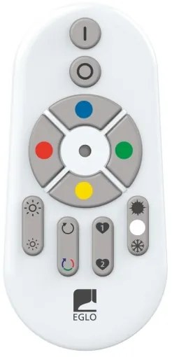 Eglo 98427 - LED RGB Dimmelhető csillár zsinóron HORNITOS-C LED/37W/230V + távirányító