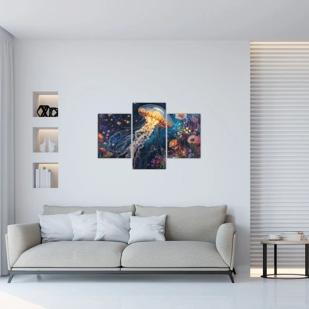 Kép - Varázslatos medúza (90x60 cm)