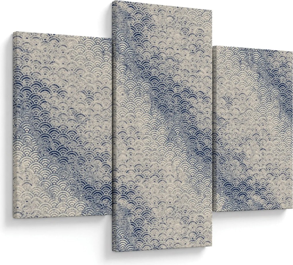 Kép - Hullámminta (90x60 cm)
