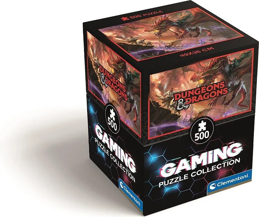 Dungeons & Dragons Fight 500 db-os Cube puzzle Clementoni