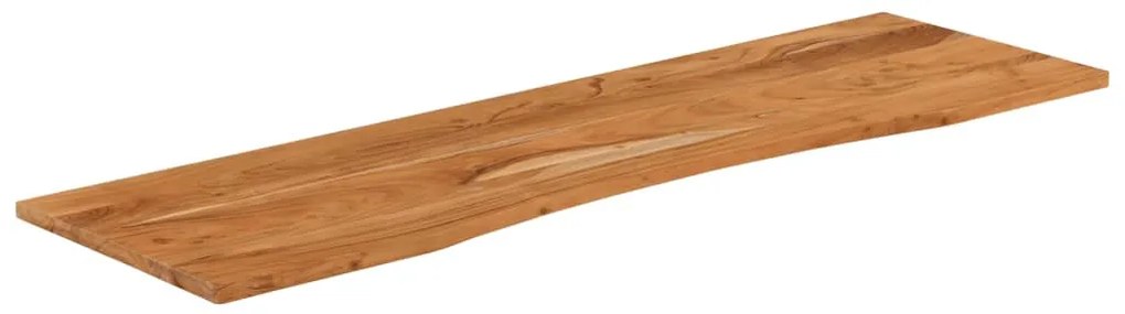 tömör akácfa téglalap alakú asztallap 140 x 50 x 2,5 cm